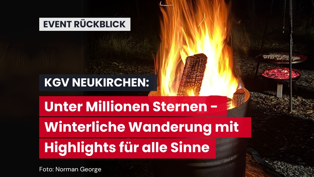 Nachtwanderung des KGV Neukirchen: Ein unvergessliches Wintererlebnis