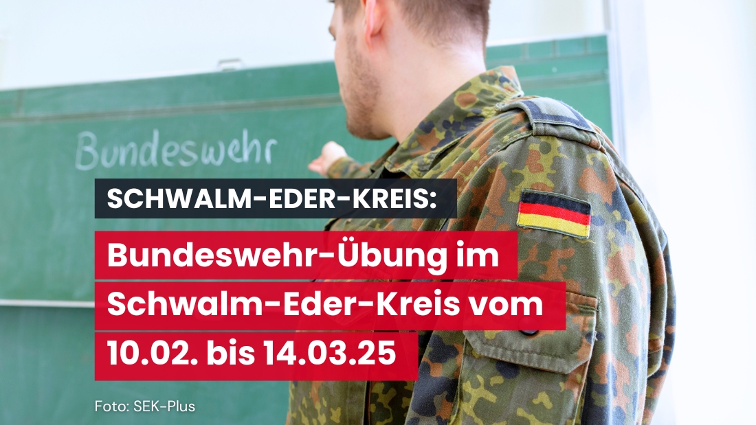 Übung der Bundeswehr im Schwalm-Eder-Kreis