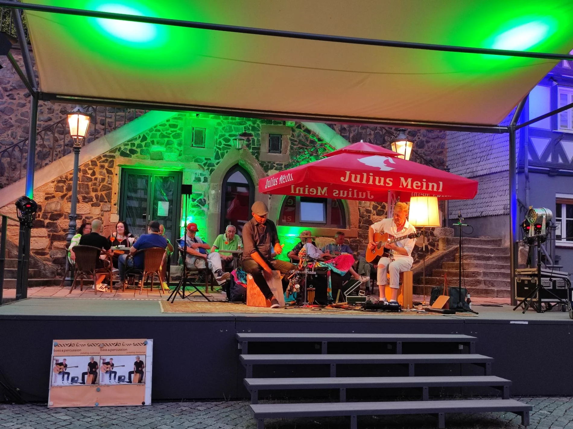 Marktplatz Open Air auf dem Homberger Marktplatz