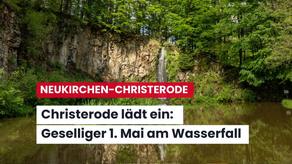 1. Mai am Wasserfall: Tradition trifft Geselligkeit in Christerode